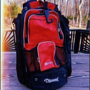 Diamond softball bag